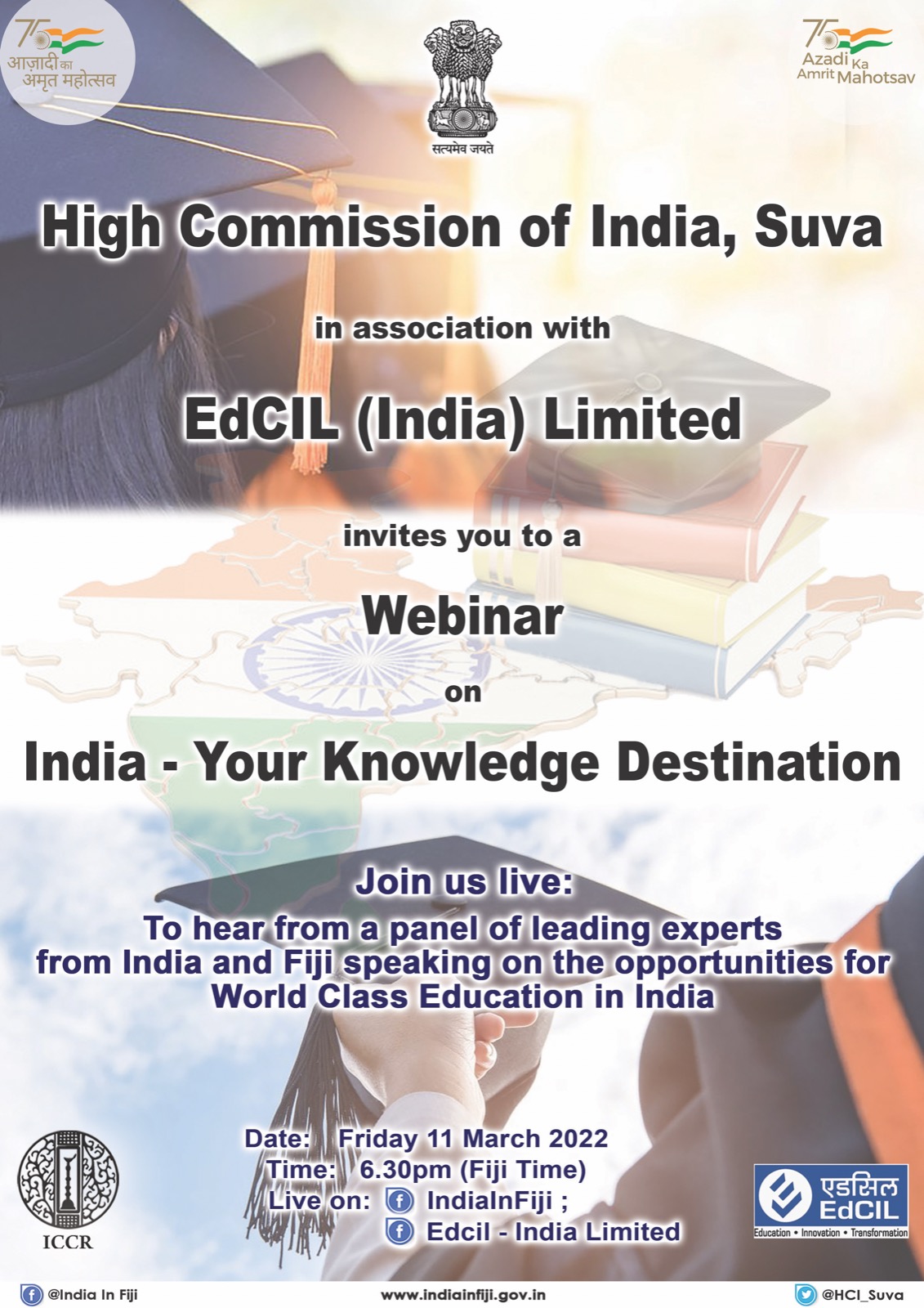 "India - Your Knowledge Destination" Virtual Interaction - 11.03.2022